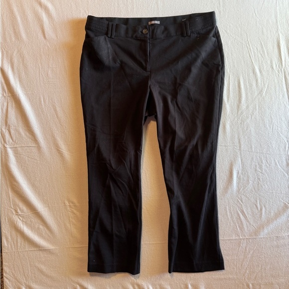 Maurices Women Size 18W Classic Black Dress Pants - Picture 1 of 8